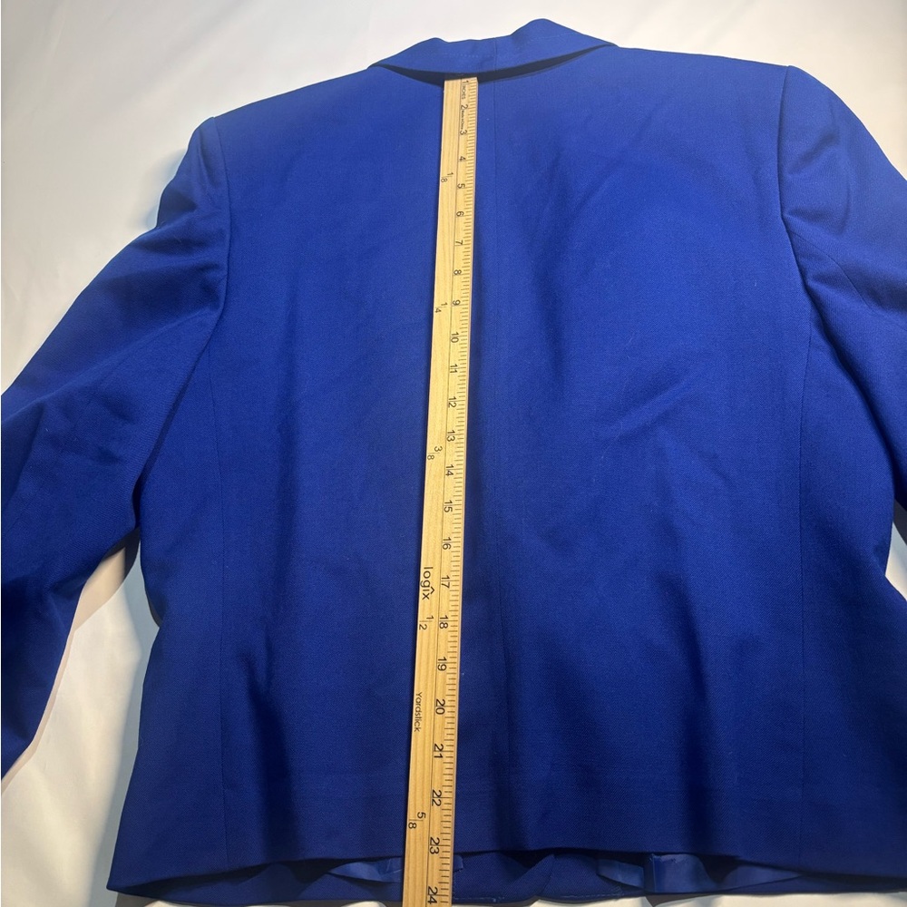 Pendleton Cobalt Blue Wool Blazer - image 5